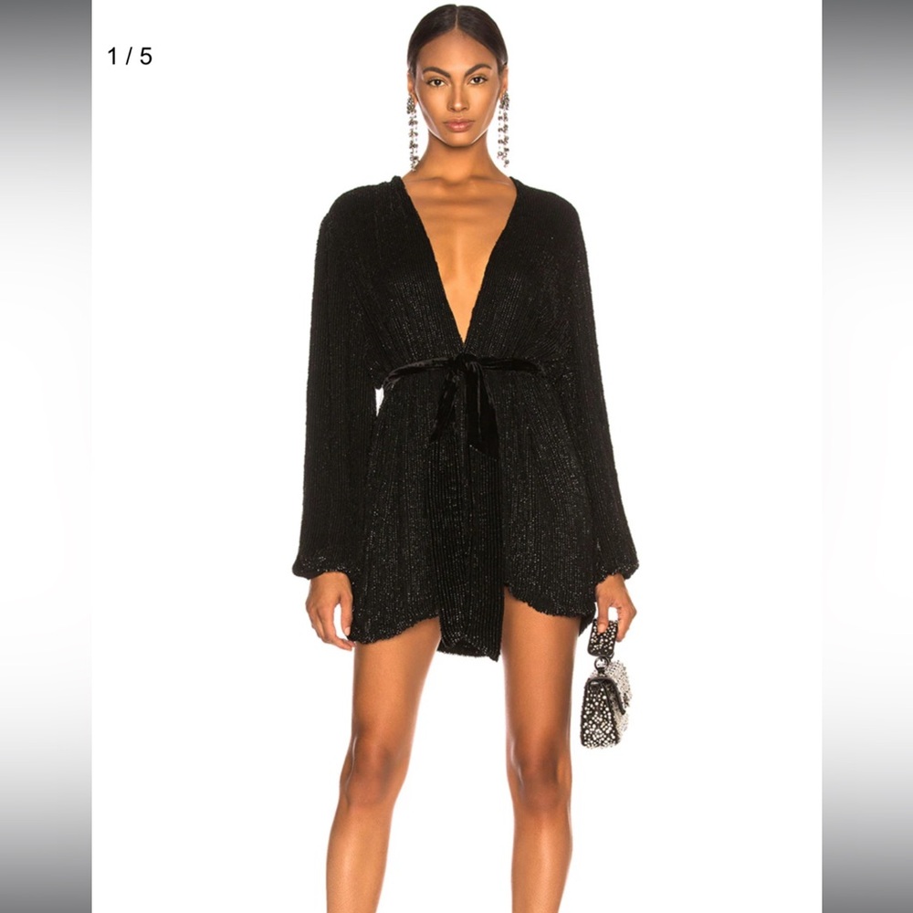 Retrofete Gabrielle Wrap Dress in Small